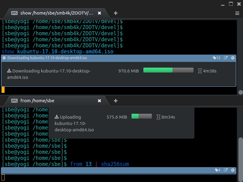 Using `show` and `from` at the same time